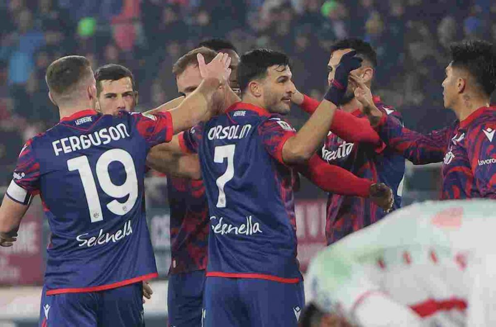 Bologna-Monza 4-0, poker rossoblu: Italiano ai quarti di Coppa Italia