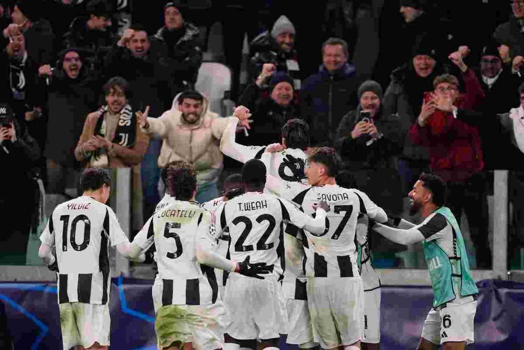 Champions League, impresa Juve col City. Il Milan vince, pari del Bologna