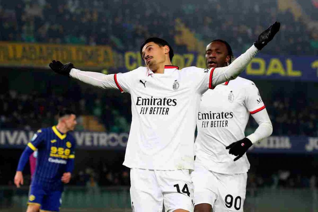 Verona-Milan 0-1, Reijnders salva i rossoneri al Bentegodi