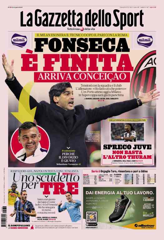 In prima pagina, i giornali in edicola oggi 30 dicembre 2024