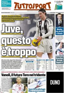 Tuttosport, domenica 15 dicembre 2024