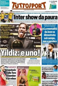 Tuttosport, martedì 17 dicembre 2024