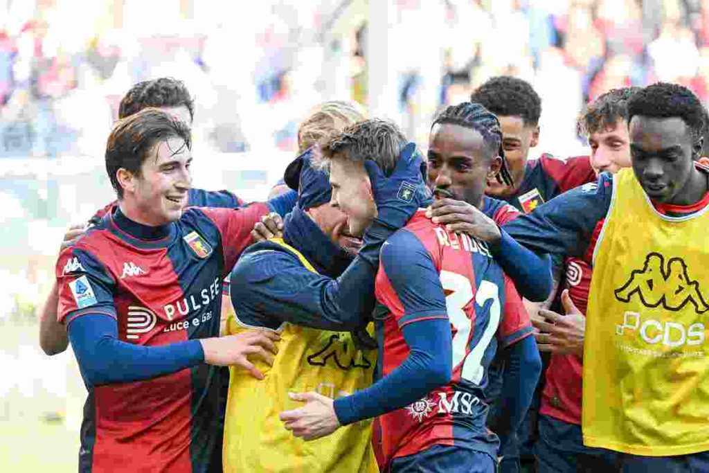 Genoa-Parma 1-0, basta Frendrup a Marassi: il Grifone vola