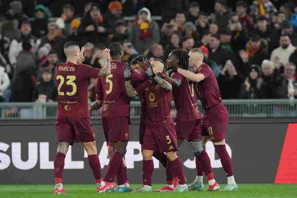 Roma-Genoa 3-1, tris giallorosso all’Olimpico e nono posto