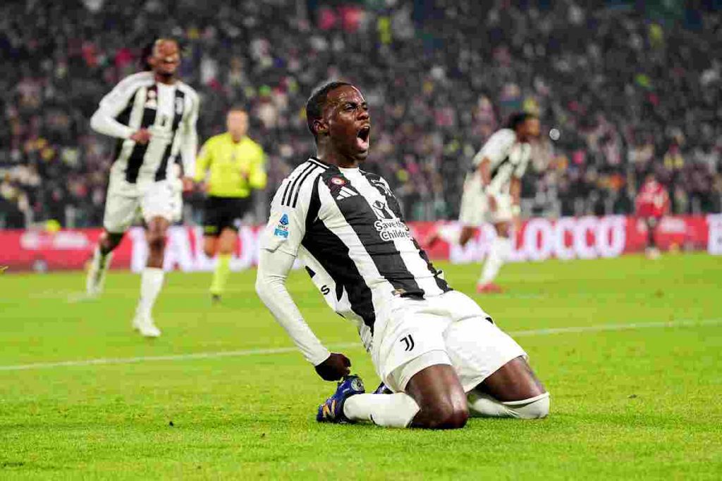 Juventus-Milan 2-0, delirio bianconero: Mbangula e Weah firmano la vittoria