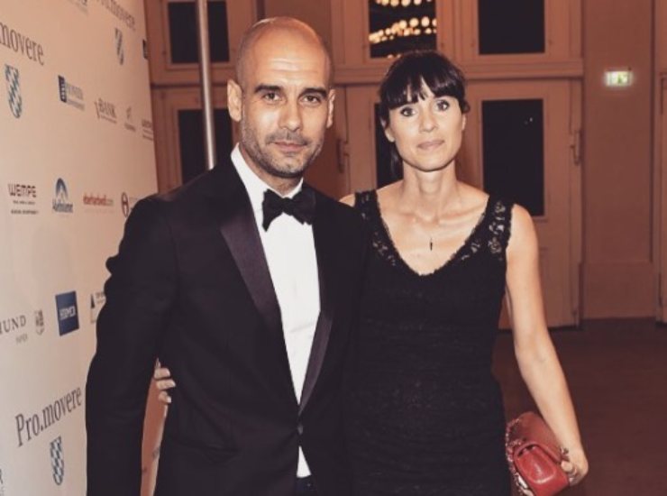 Guardiola e ex moglie 