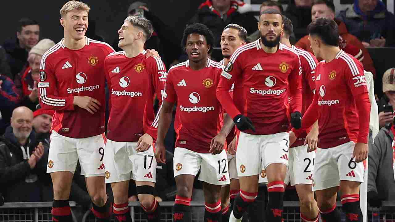 Manchester United esultanza