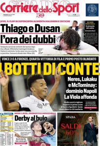 Corriere dello Sport, Domenica 5 Gennaio 2025