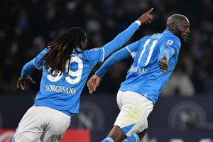 Lukaku e Anguissa trascinano il Napoli alla vittoria contro la Juventus