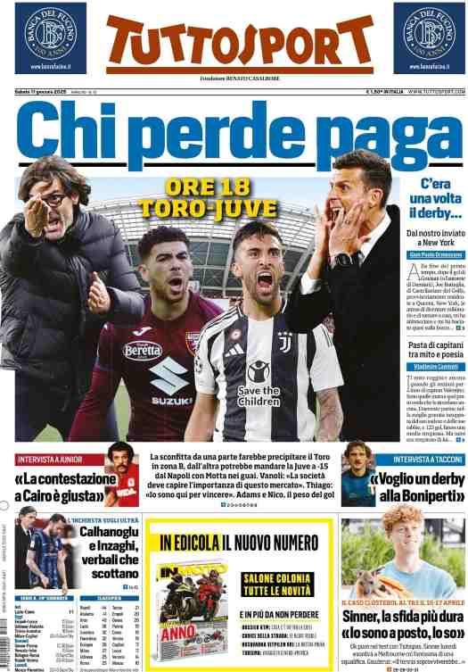 prima pagina