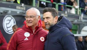 Claudio Ranieri ed Eusebio Di Francesco