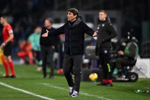 Il Napoli di Conte non vince da 4 partite, febbraio nero per gli Azzurri